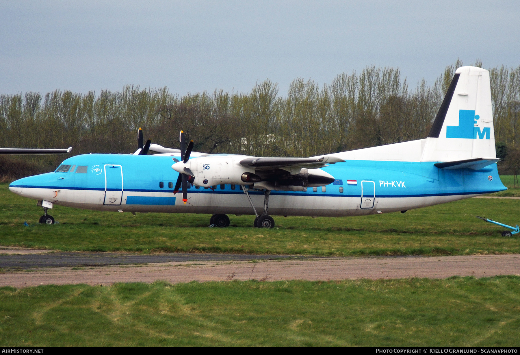 Aircraft Photo of PH-KVK | Fokker 50 | KLM Cityhopper | AirHistory.net #537990