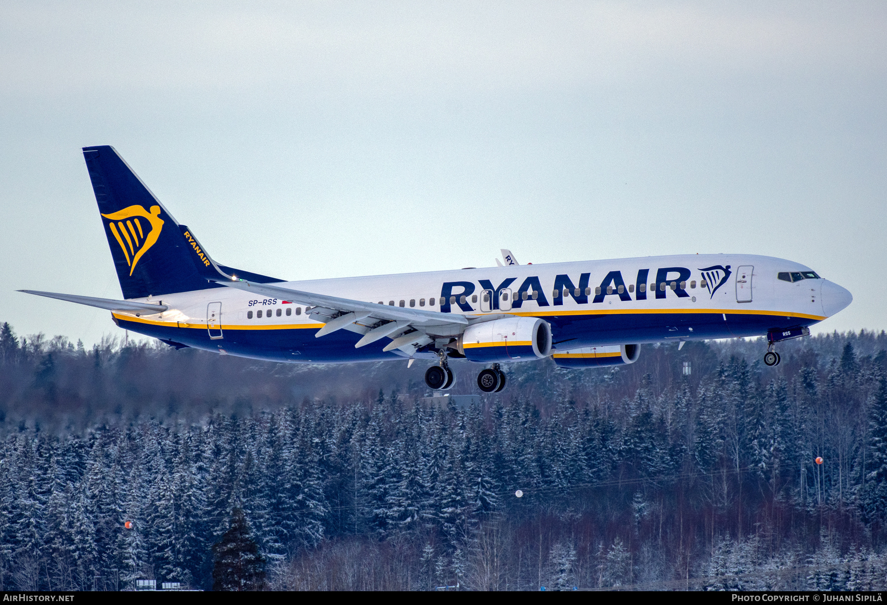 Aircraft Photo of SP-RSS | Boeing 737-8AS | Ryanair | AirHistory.net #537996