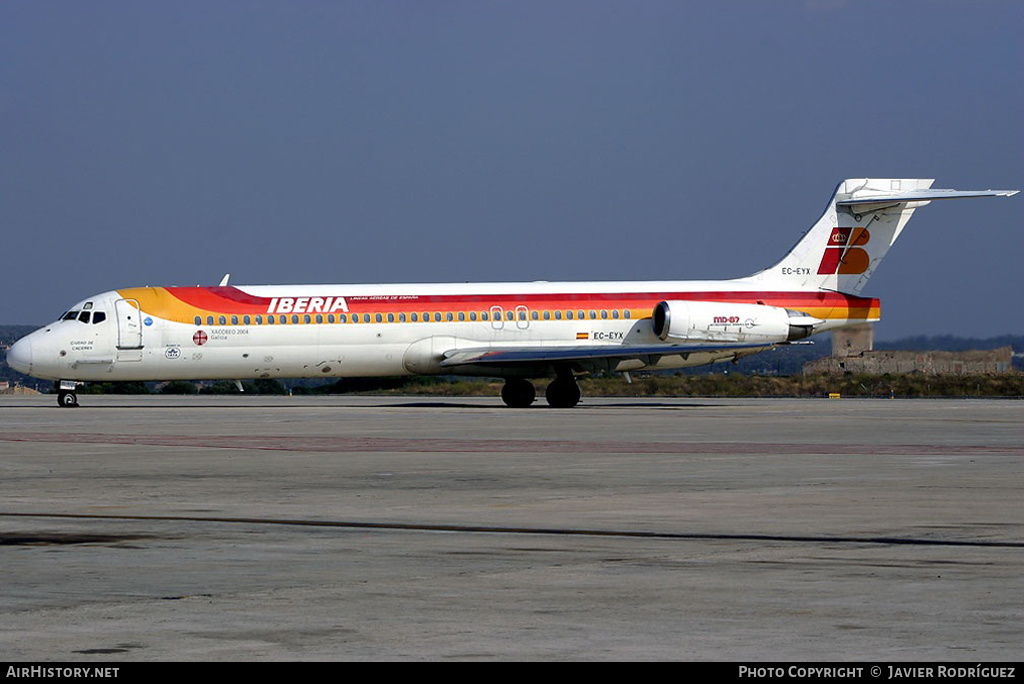 Aircraft Photo of EC-EYX | McDonnell Douglas MD-87 (DC-9-87) | Iberia | AirHistory.net #537998