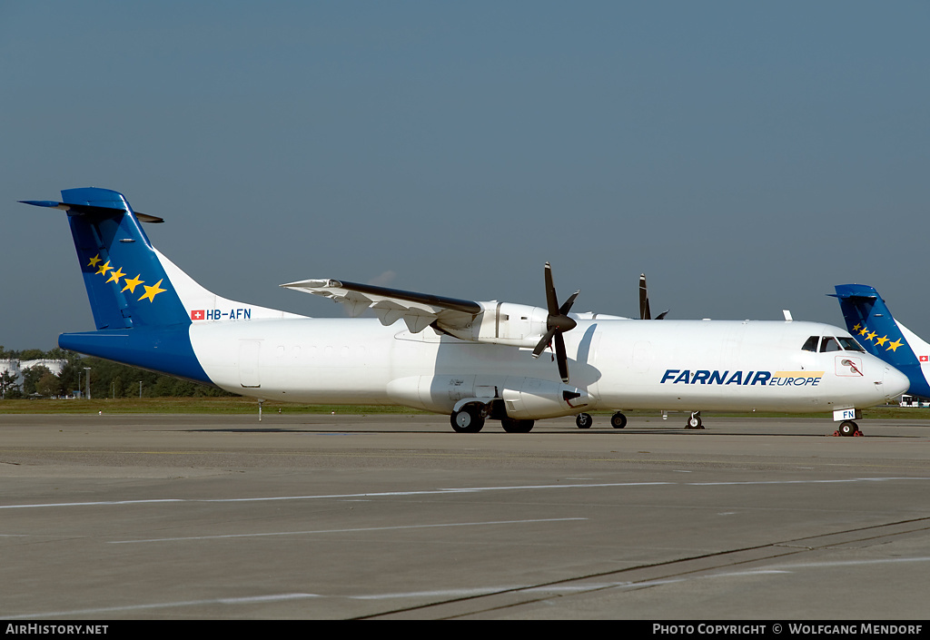 Aircraft Photo of HB-AFN | ATR ATR-72-201/F | Farnair Europe | AirHistory.net #538000