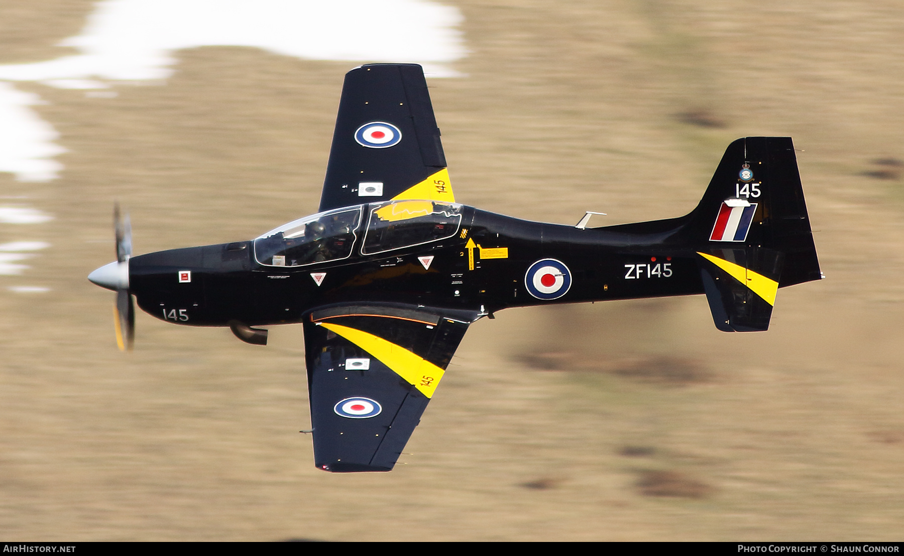Aircraft Photo of ZF145 | Short S-312 Tucano T1 | UK - Air Force | AirHistory.net #538005