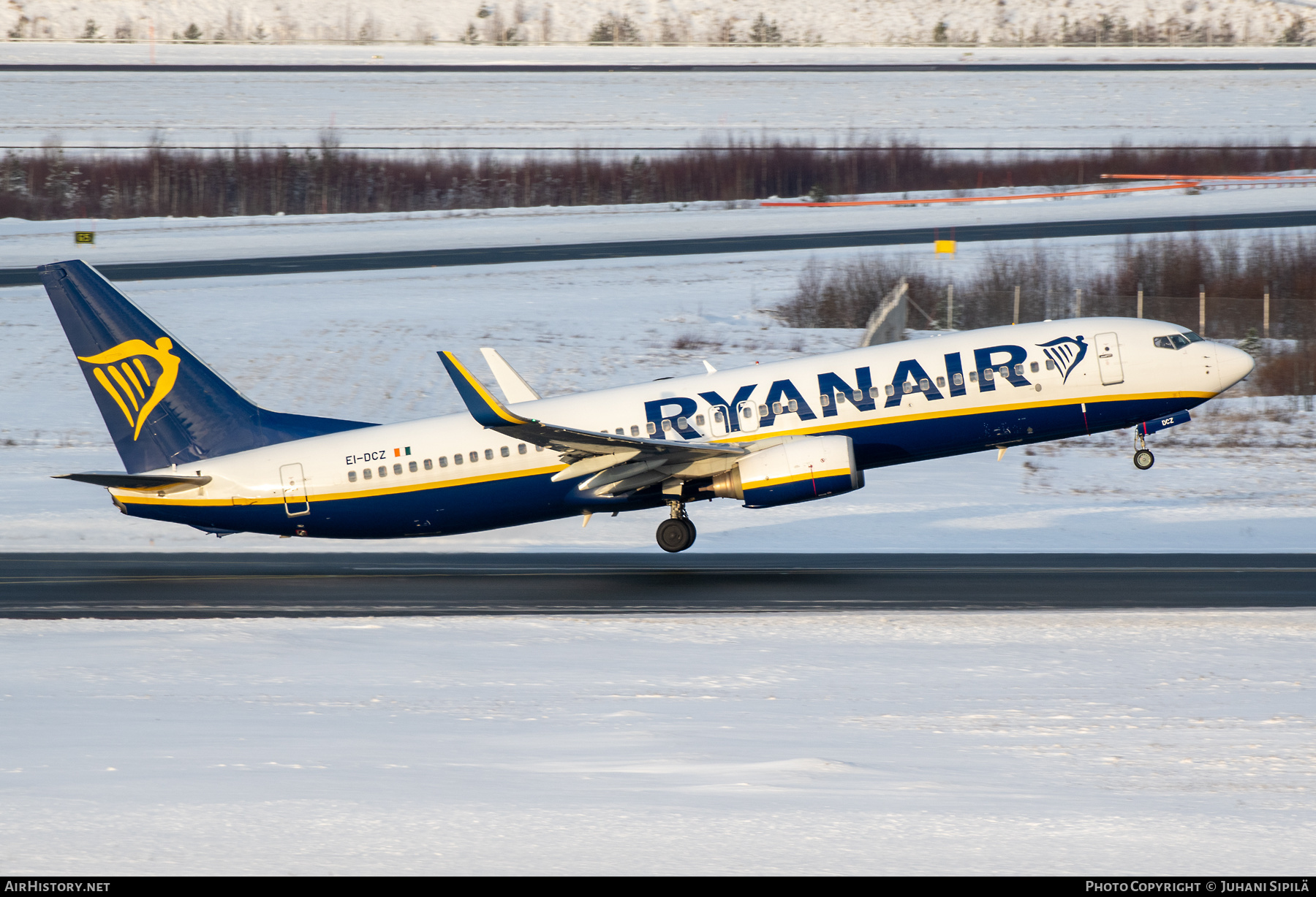 Aircraft Photo of EI-DCZ | Boeing 737-8AS | Ryanair | AirHistory.net #538015
