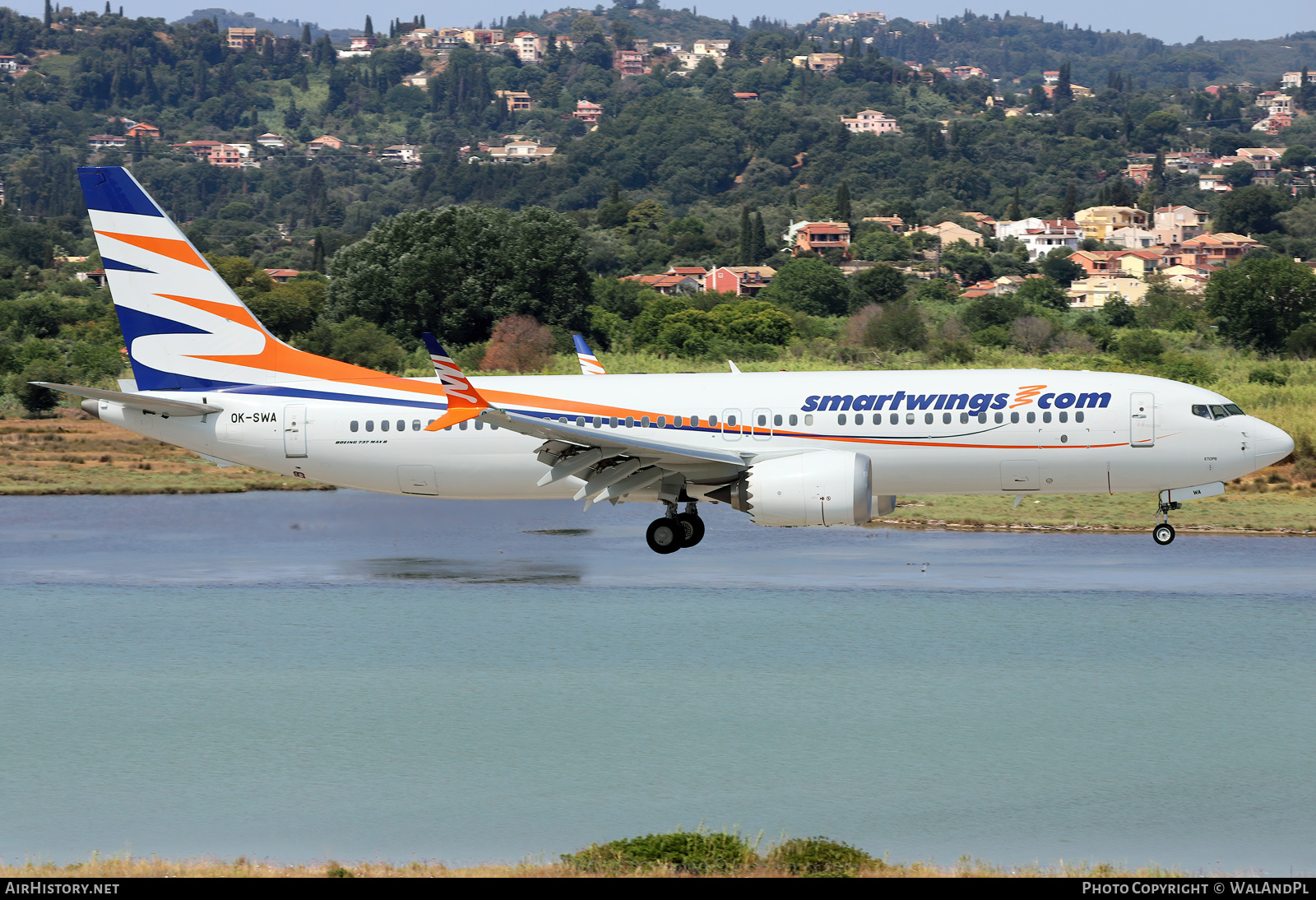 Aircraft Photo of OK-SWA | Boeing 737-8 Max 8 | Smartwings | AirHistory.net #538017