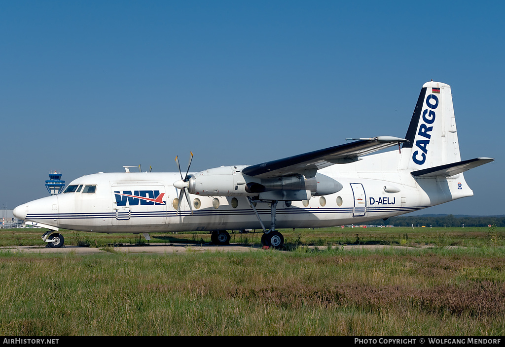 Aircraft Photo of D-AELJ | Fokker F27-600 Friendship | WDL Aviation | AirHistory.net #538024