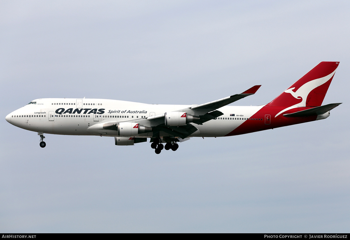 Aircraft Photo of VH-OEH | Boeing 747-438/ER | Qantas | AirHistory.net #538066