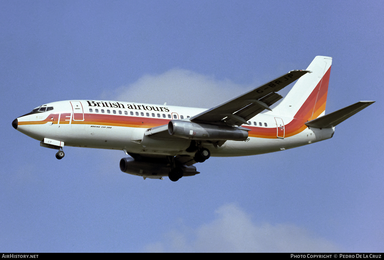 Aircraft Photo of G-BRJP | Boeing 737-2S3/Adv | British Airtours | AirHistory.net #538087