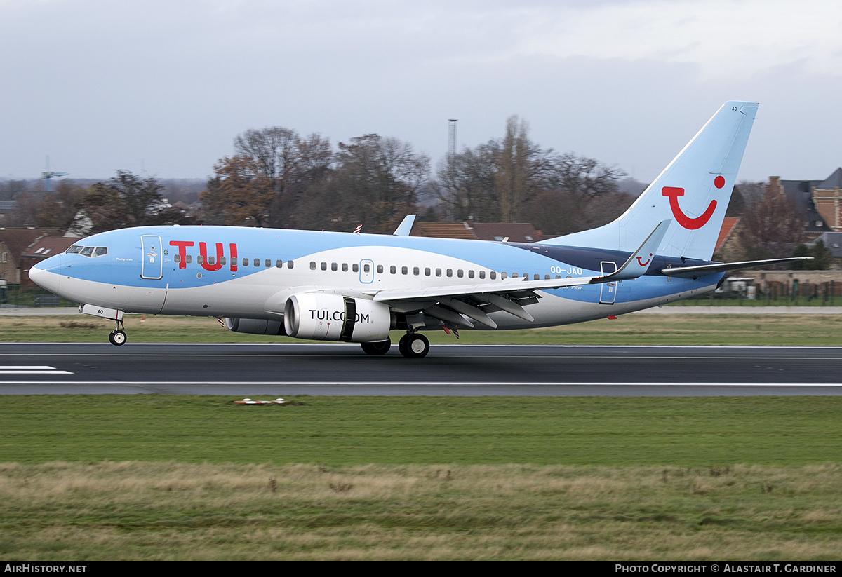 Aircraft Photo of OO-JAO | Boeing 737-7K5 | TUI | AirHistory.net #538090