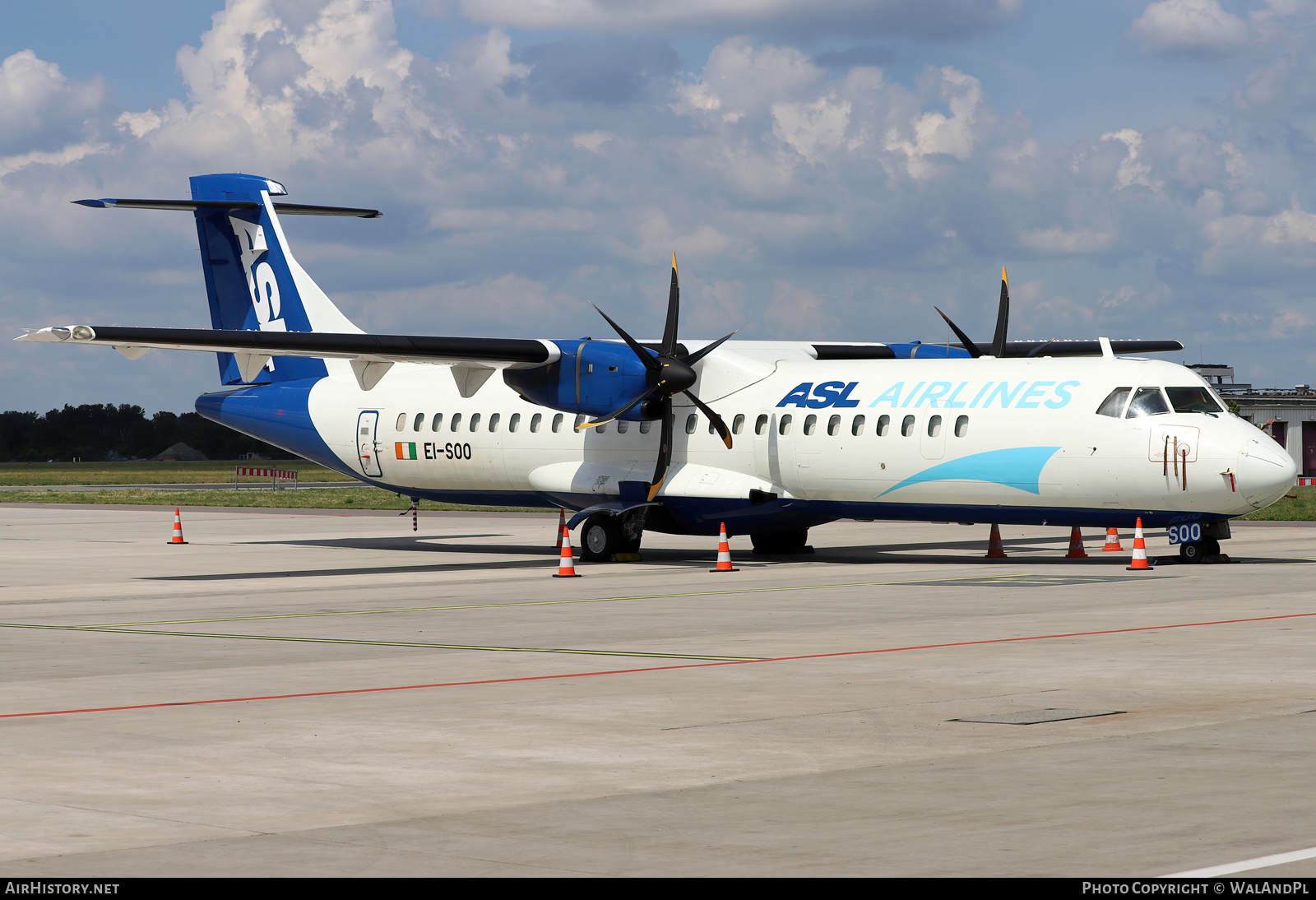 Aircraft Photo of EI-SOO | ATR ATR-72-212/F | ASL Airlines | AirHistory.net #538095