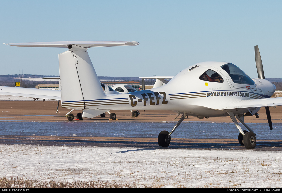 Aircraft Photo of C-FEFZ | Diamond DA20C-1 Eclipse | Moncton Flight College | AirHistory.net #538113