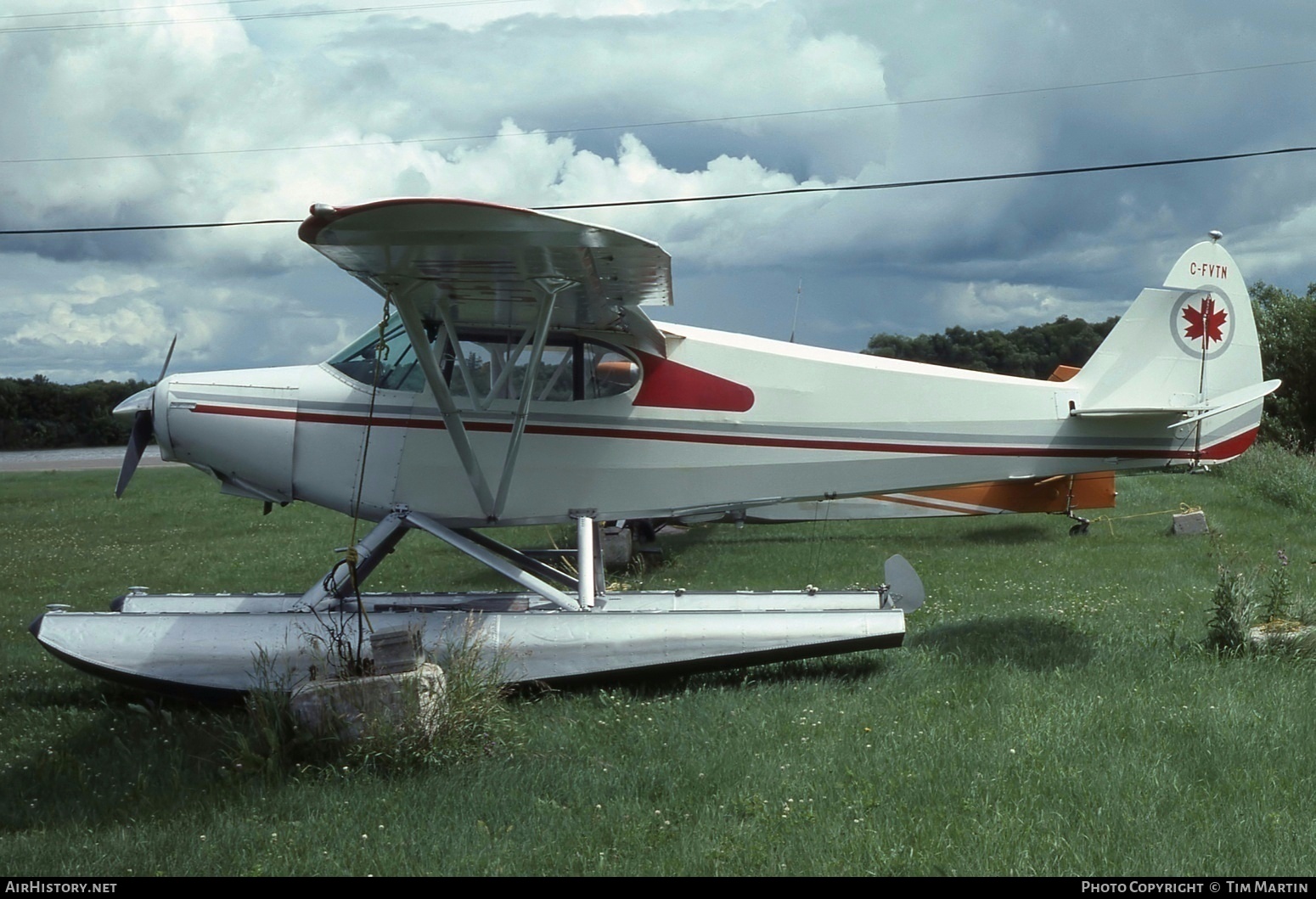 Aircraft Photo of C-FVTN | Piper PA-12 Super Cruiser | AirHistory.net #538133