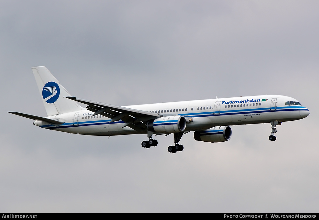 Aircraft Photo of EZ-A011 | Boeing 757-22K | Turkmenistan Airlines | AirHistory.net #538137
