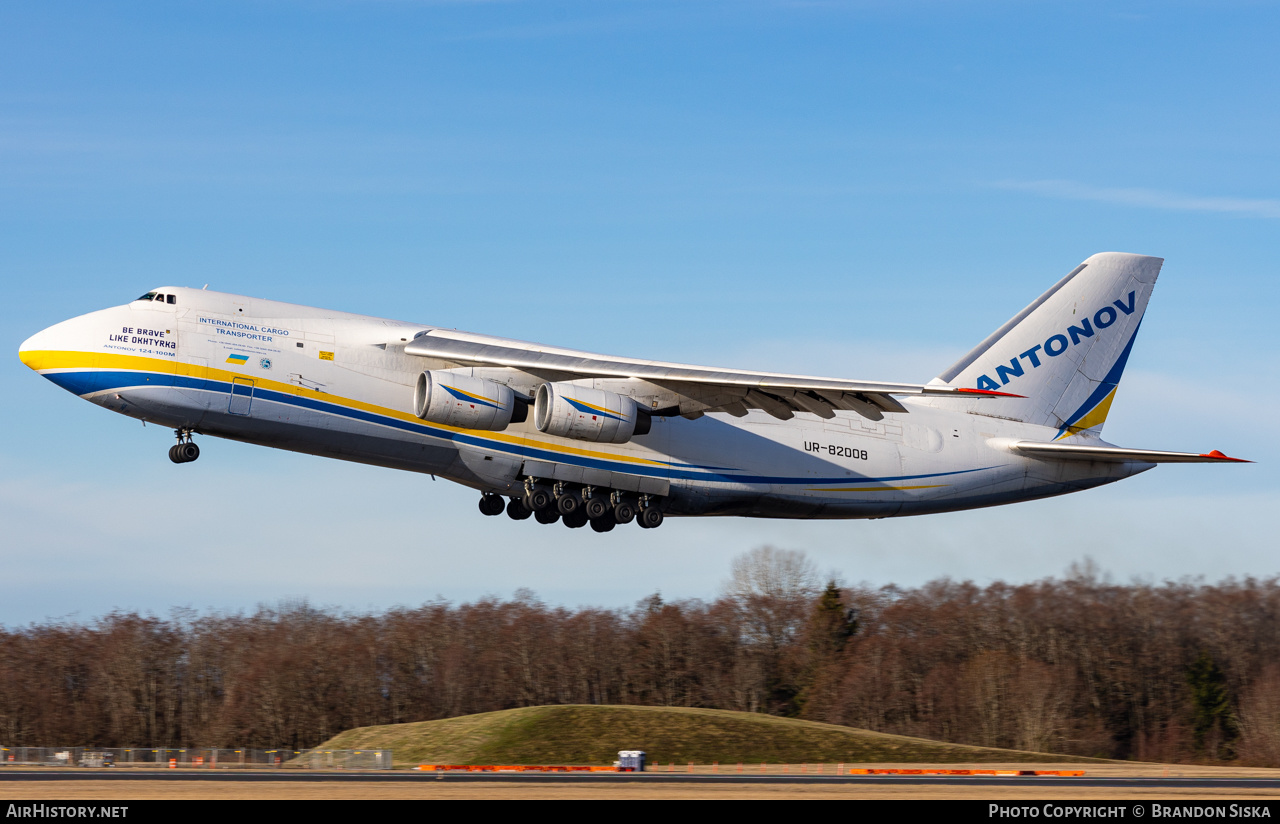 Aircraft Photo of UR-82008 | Antonov An-124-100M-150 Ruslan | Antonov Airlines | AirHistory.net #538148