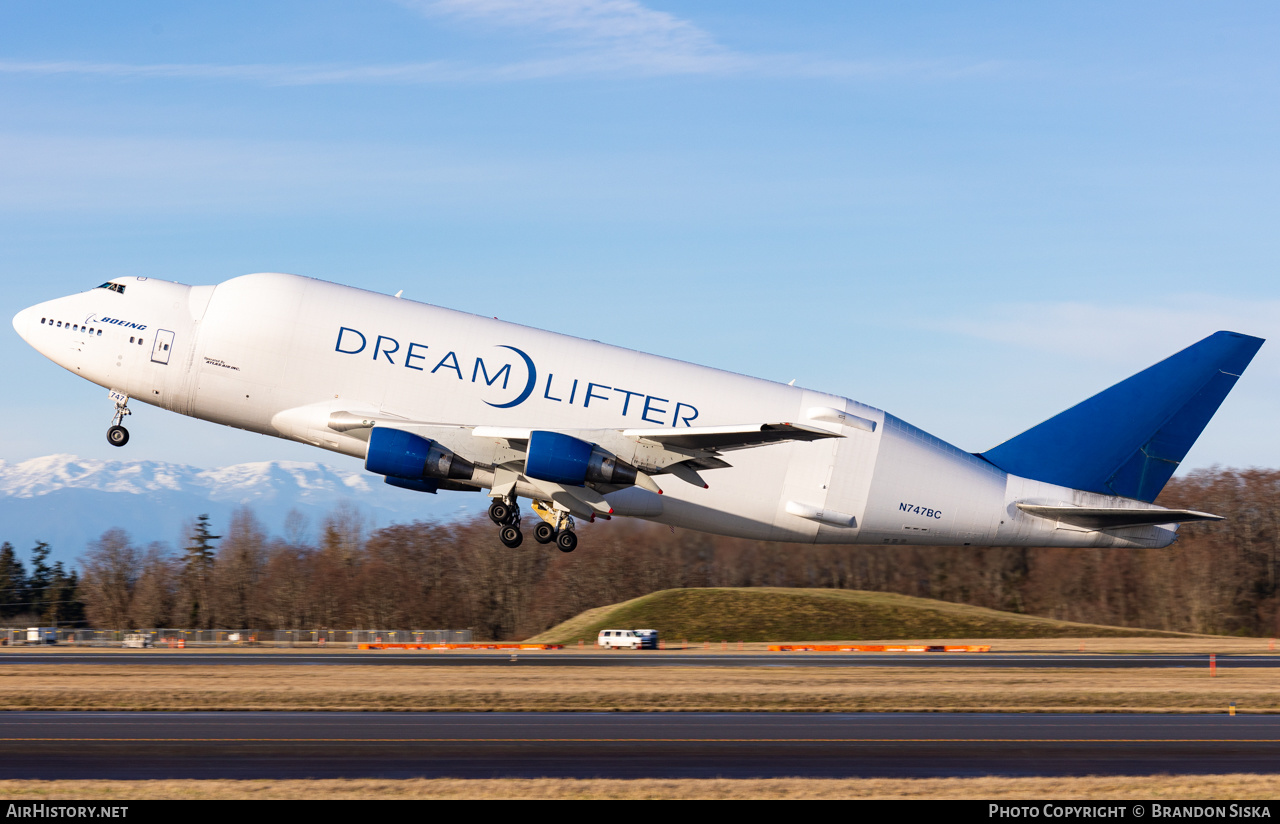 Aircraft Photo of N747BC | Boeing 747-4J6(LCF) Dreamlifter | Boeing | AirHistory.net #538163