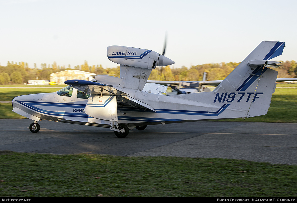 Aircraft Photo of N197TF | Lake LA-270 Turbo Renegade 270 | AirHistory.net #538168
