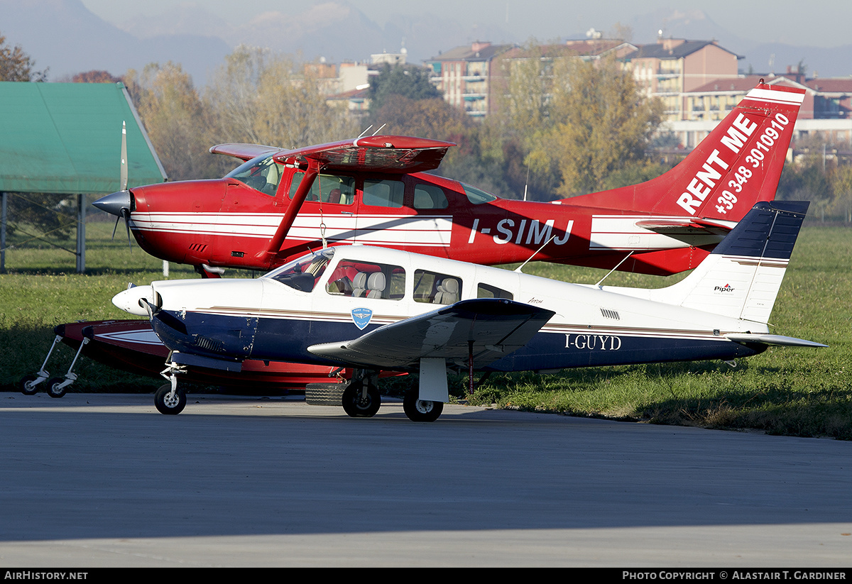 Aircraft Photo of I-GUYD | Piper PA-28R-201 Arrow III | Aero Club Milano | AirHistory.net #538174