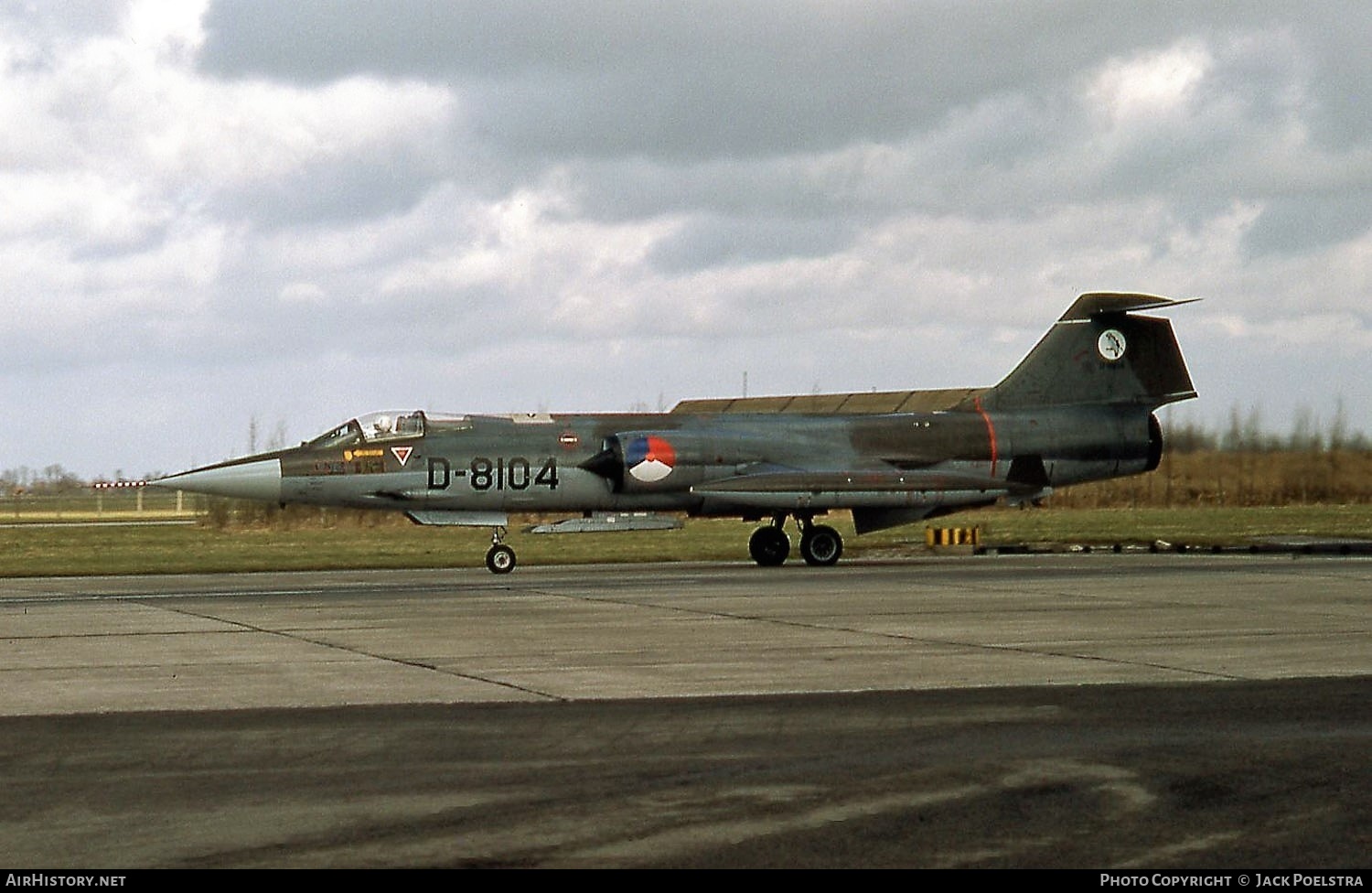 Aircraft Photo of D-8104 | Lockheed F-104G Starfighter | Netherlands - Air Force | AirHistory.net #538211
