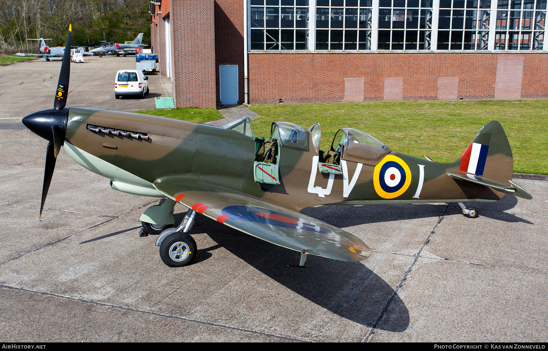 Aircraft Photo of G-CCCA | Supermarine 509 Spitfire T9C | UK - Air Force | AirHistory.net #538232
