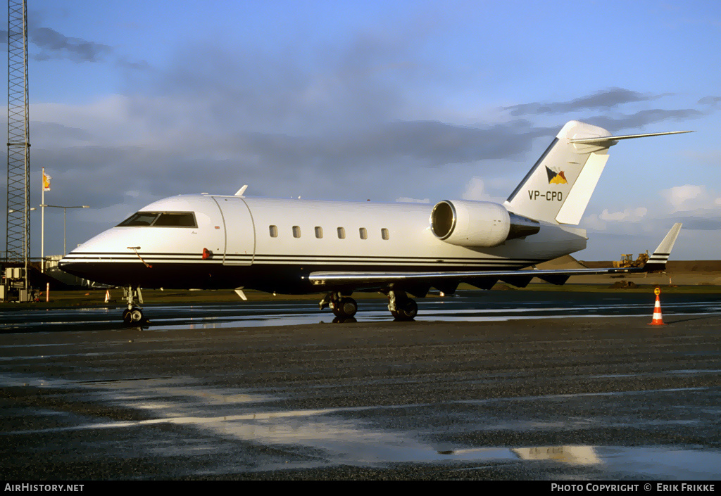 Aircraft Photo of VP-CPO | Canadair Challenger 601 (CL-600-2A12) | AirHistory.net #538238
