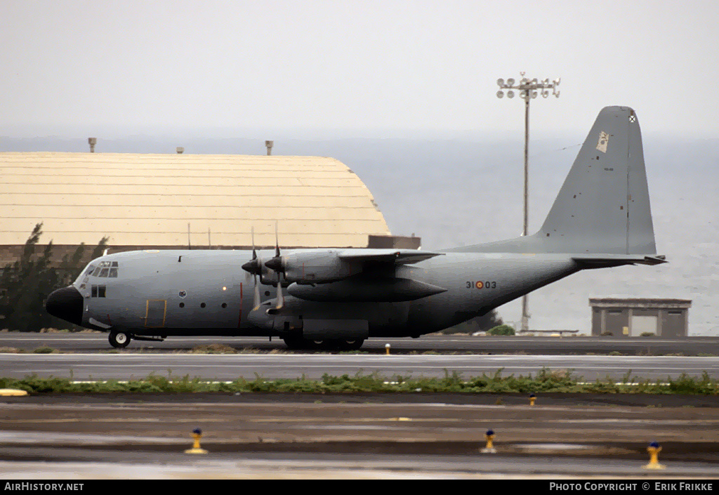 Aircraft Photo of T.10-03 | Lockheed C-130H Hercules | Spain - Air Force | AirHistory.net #538239