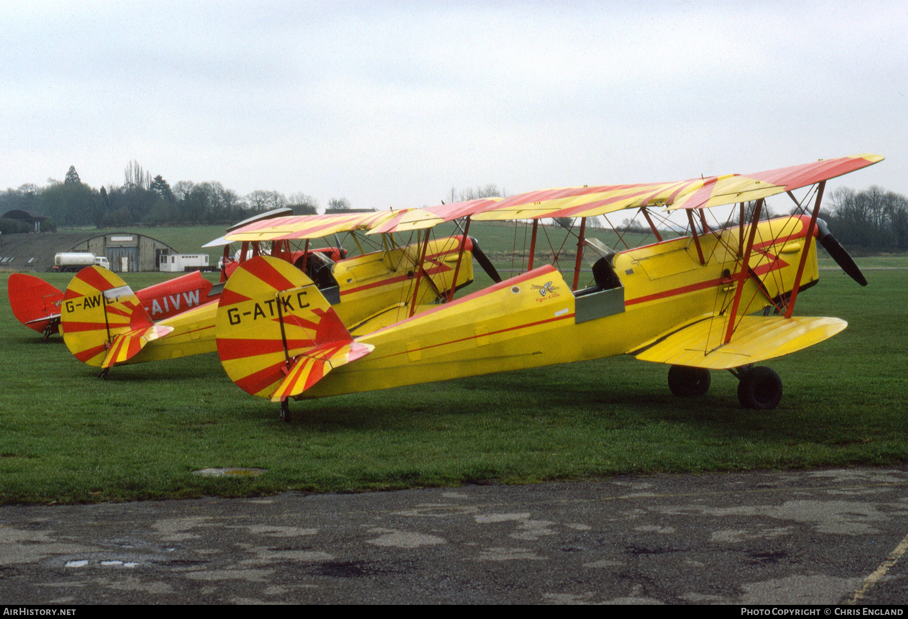 Aircraft Photo of G-ATKC | Stampe-Vertongen SV-4B | The Tiger Club | AirHistory.net #538256