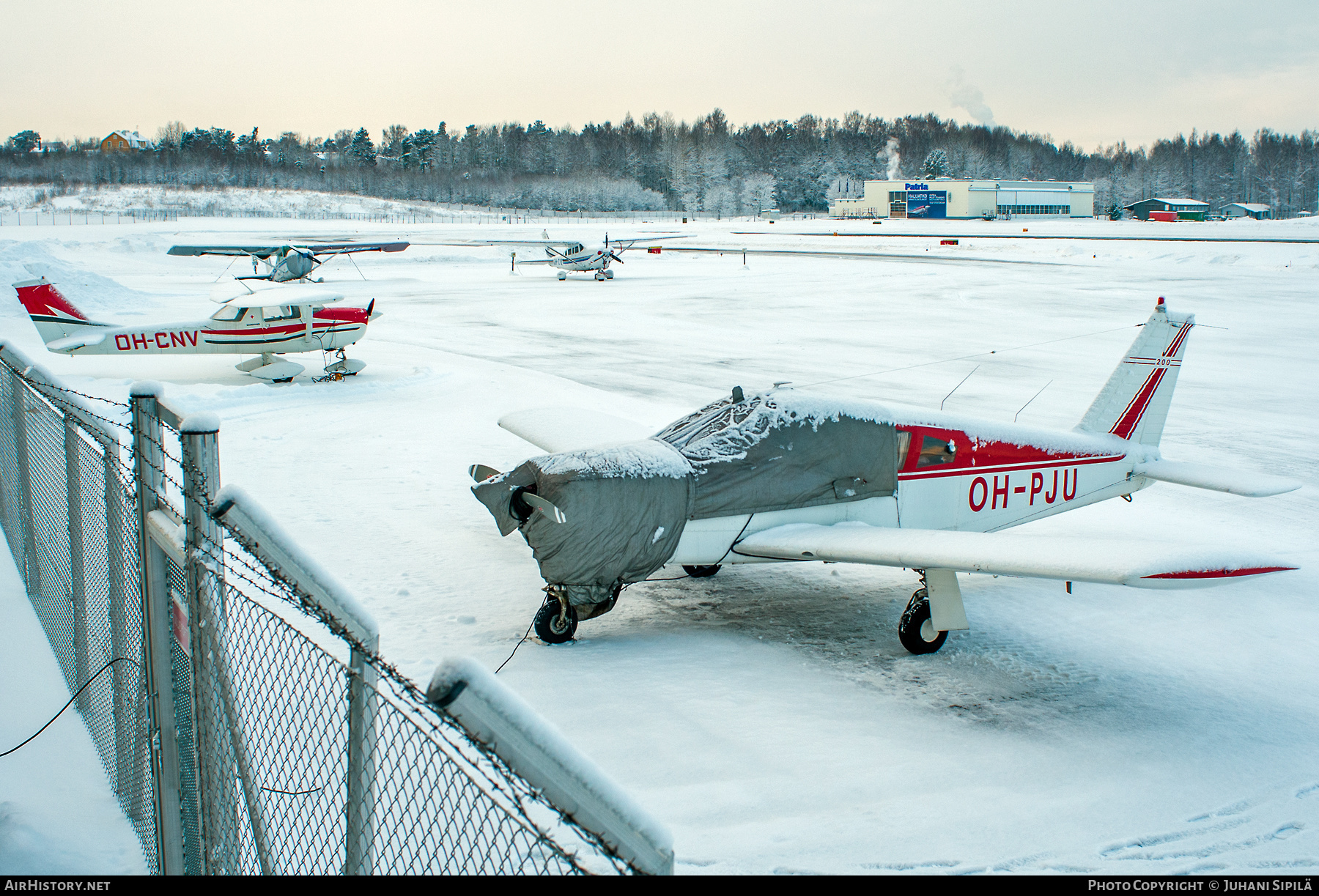 Aircraft Photo of OH-PJU | Piper PA-28R-200 Cherokee Arrow | AirHistory.net #538257