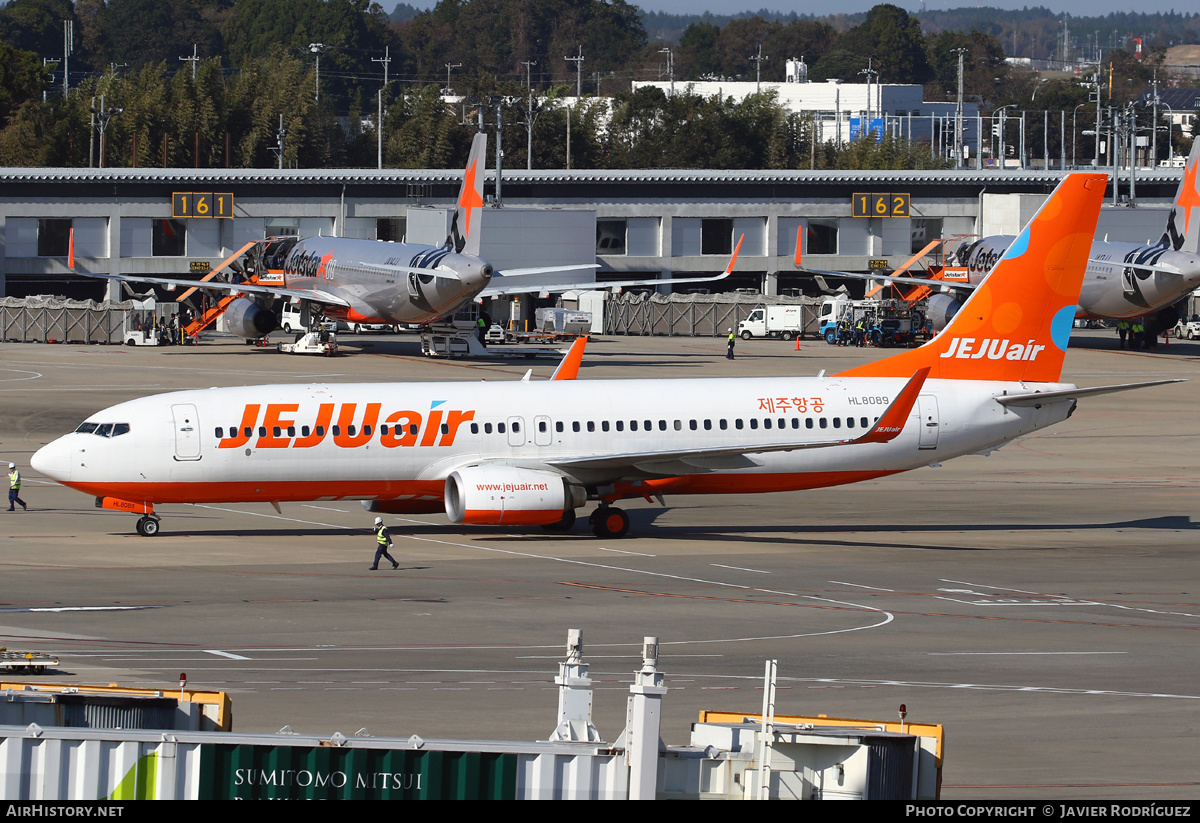 Aircraft Photo of HL8089 | Boeing 737-8AS | Jeju Air | AirHistory.net #538272