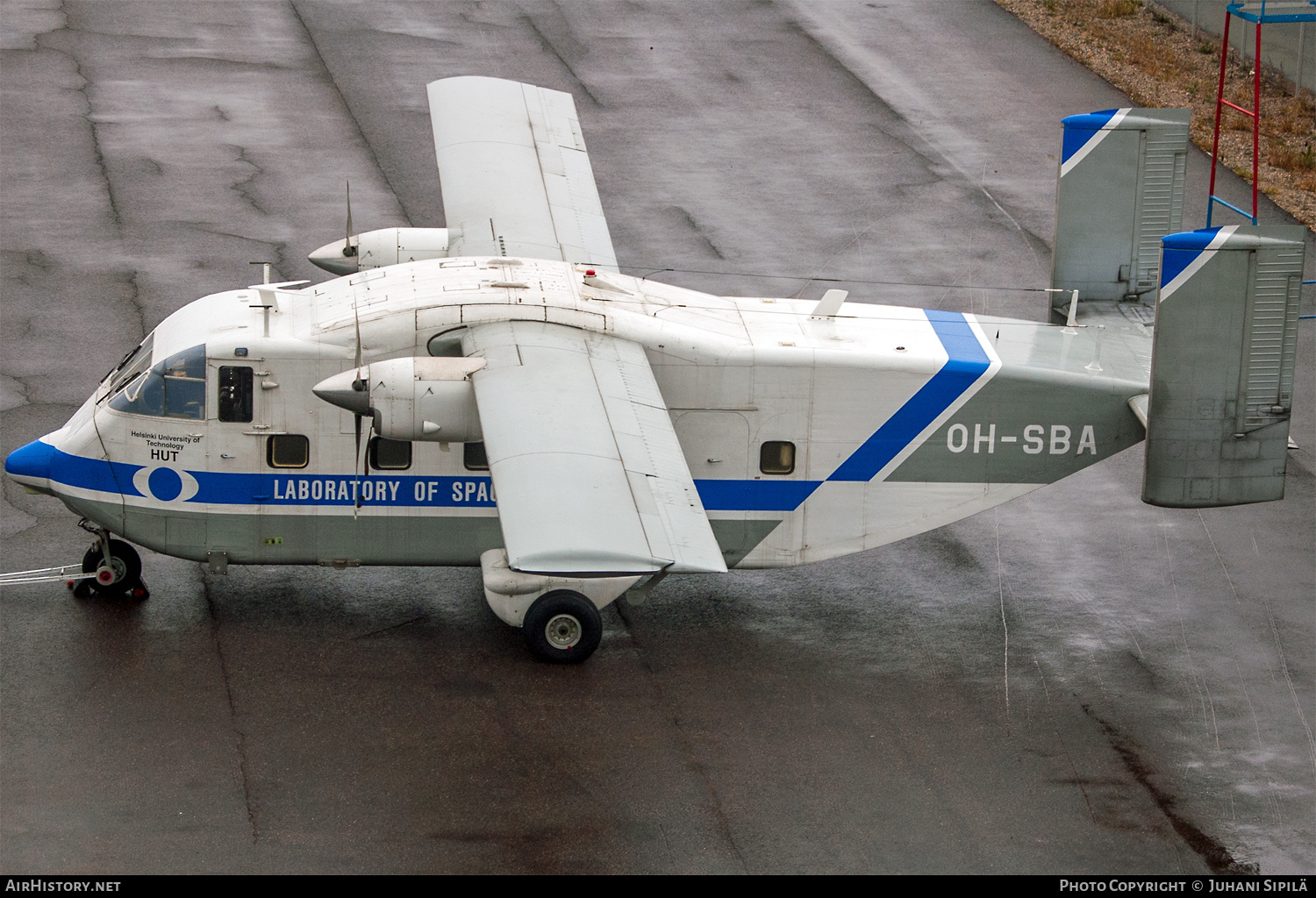 Aircraft Photo of OH-SBA | Short SC.7 Skyliner 3A-100 | Laboratory of Space Technology | AirHistory.net #538285