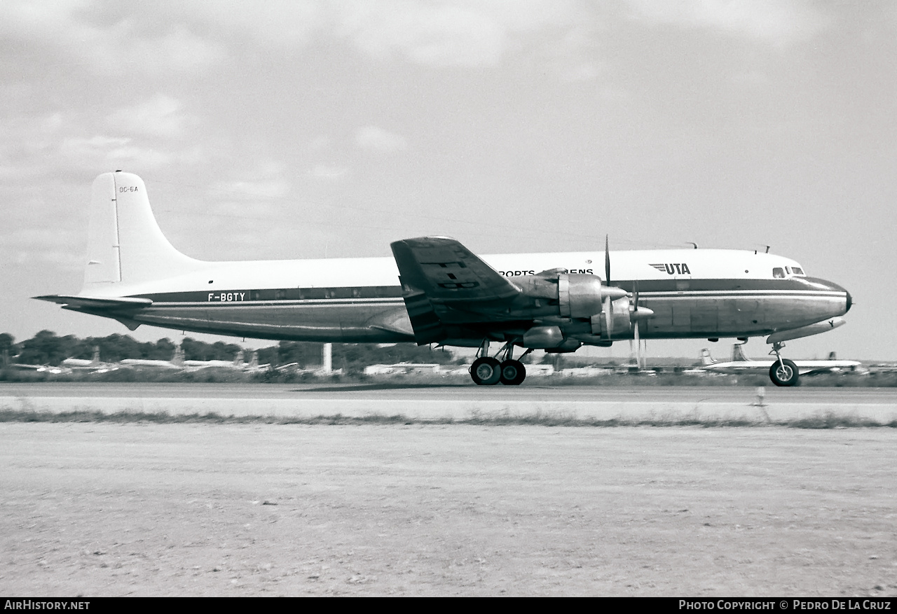 Aircraft Photo of F-BGTY | Douglas DC-6A | UTA - Union de Transports Aériens | AirHistory.net #538286