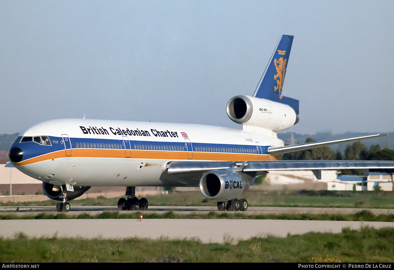 Aircraft Photo of G-BJZE | McDonnell Douglas DC-10-10 | British Caledonian Airways Charter | AirHistory.net #538298