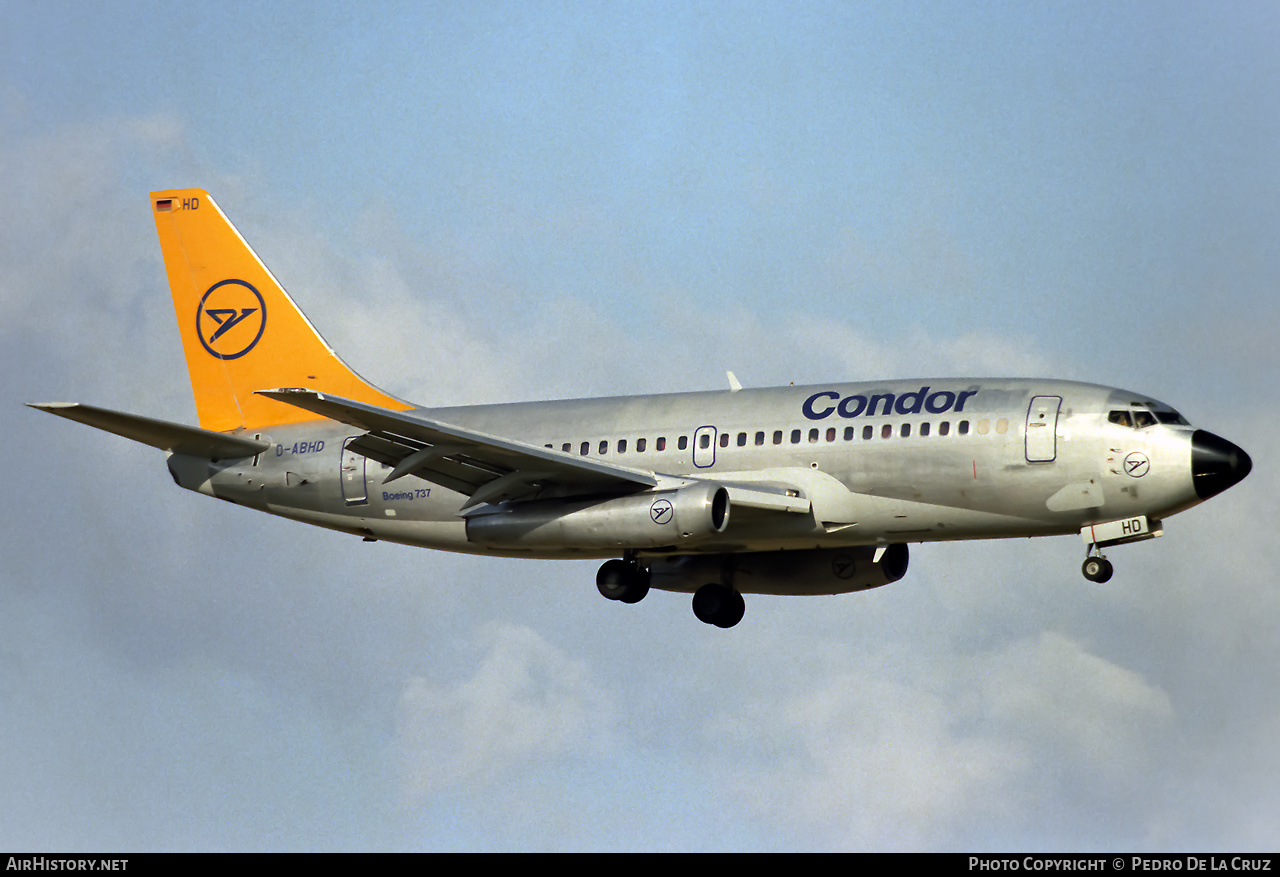 Aircraft Photo of D-ABHD | Boeing 737-230/Adv | Condor Flugdienst | AirHistory.net #538322