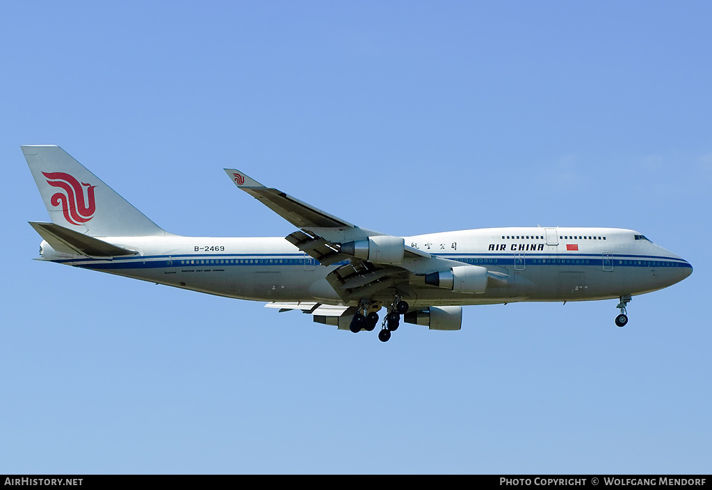 Aircraft Photo of B-2469 | Boeing 747-4J6M | Air China | AirHistory.net #538328