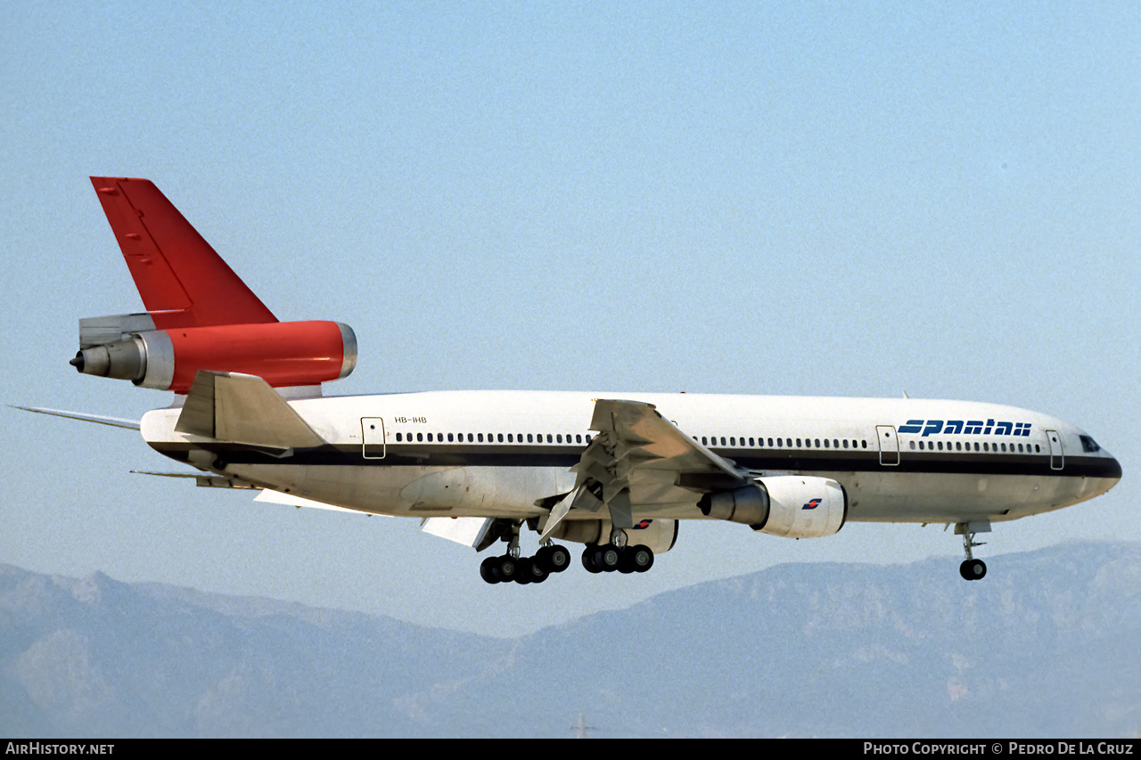 Aircraft Photo of HB-IHB | McDonnell Douglas DC-10-30 | Spantax | AirHistory.net #538332