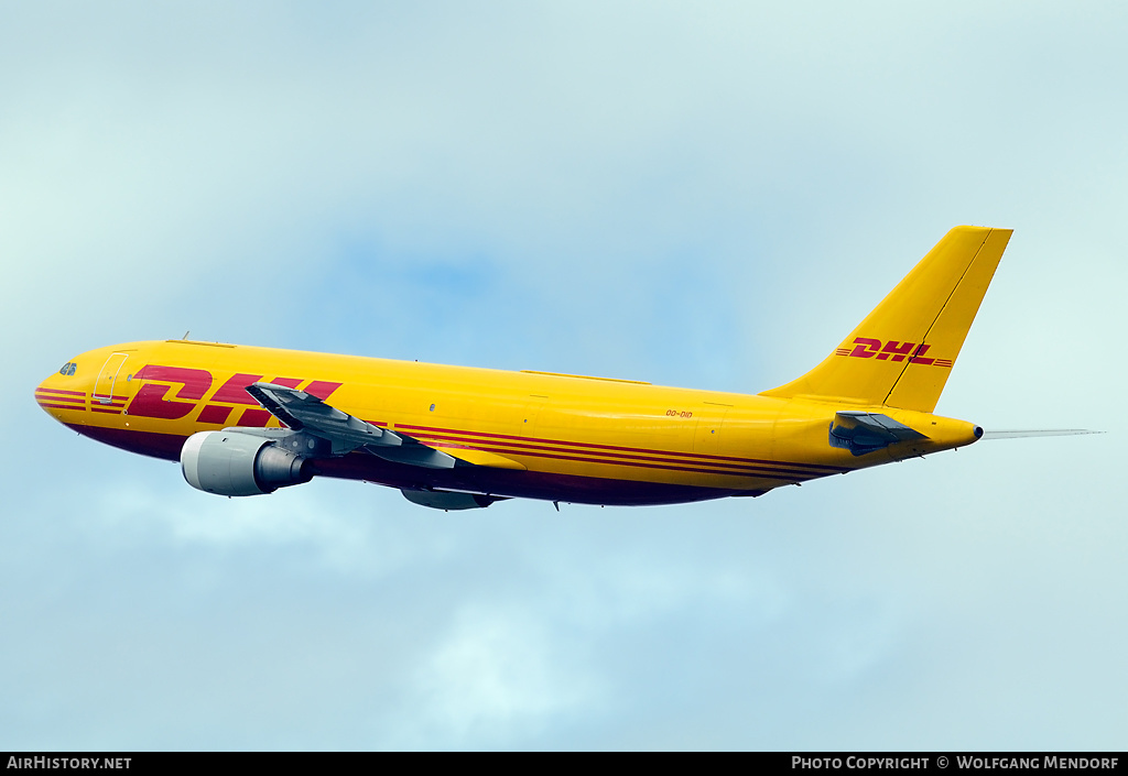 Aircraft Photo of OO-DID | Airbus A300B4-203(F) | DHL International | AirHistory.net #538334