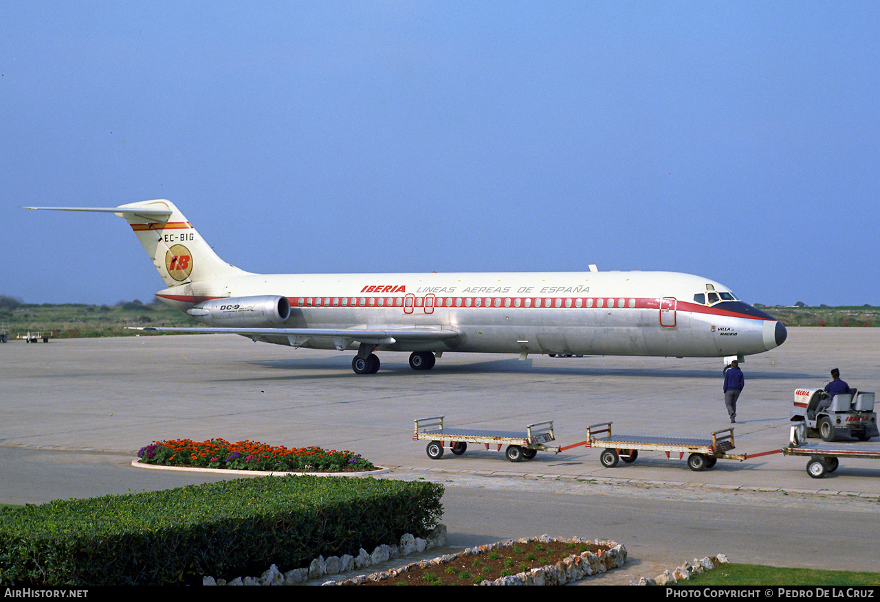 Aircraft Photo of EC-BIG | McDonnell Douglas DC-9-32 | Iberia | AirHistory.net #538337