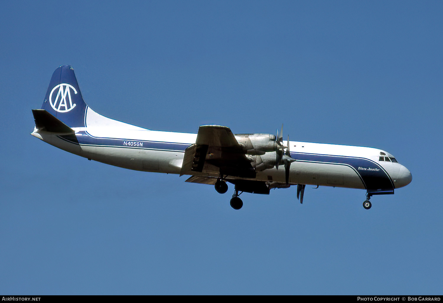 Aircraft Photo of N405GN | Lockheed L-188A(F) Electra | Cam Air International | AirHistory.net #538340