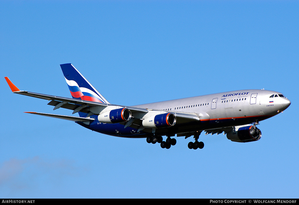 Aircraft Photo of RA-96007 | Ilyushin Il-96-300 | Aeroflot - Russian Airlines | AirHistory.net #538346