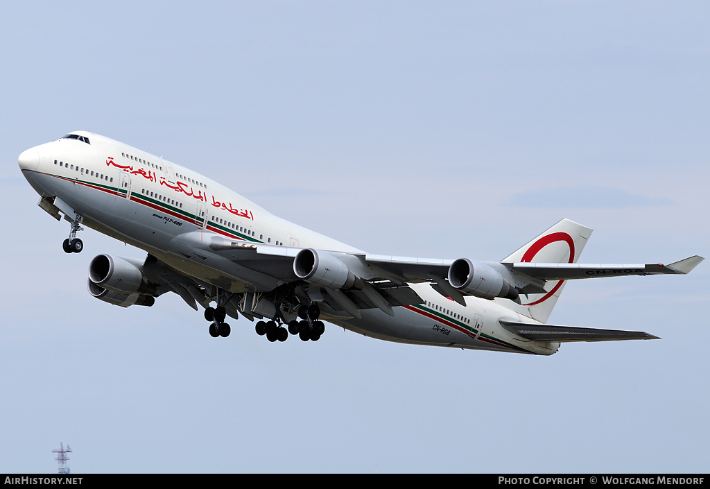 Aircraft Photo of CN-RGA | Boeing 747-428 | Royal Air Maroc - RAM | AirHistory.net #538352
