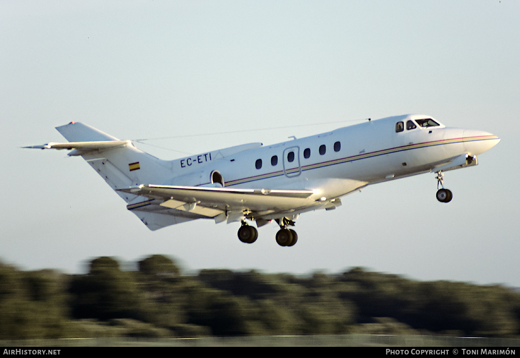 Aircraft Photo of EC-ETI | British Aerospace HS-125-700B | AirHistory.net #538365