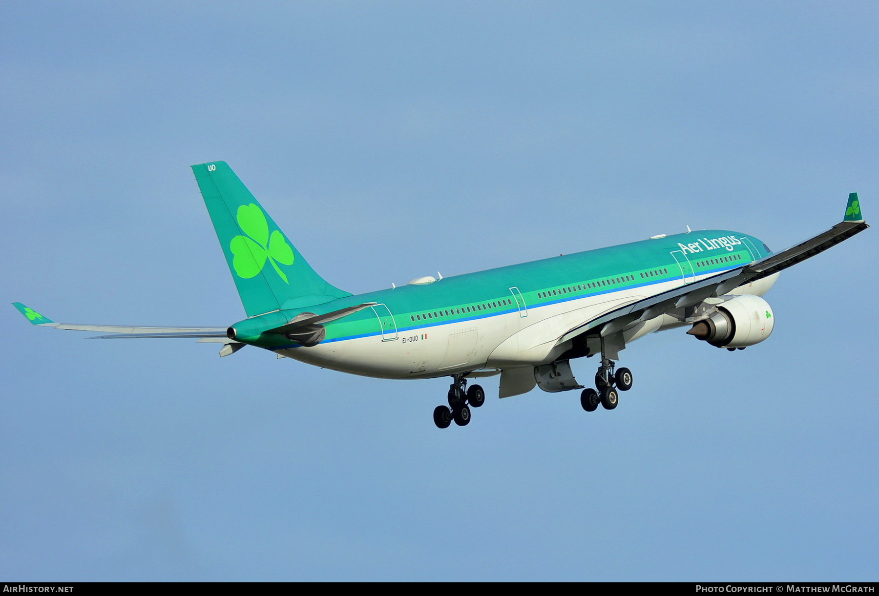 Aircraft Photo of EI-DUO | Airbus A330-202 | Aer Lingus | AirHistory.net #538382