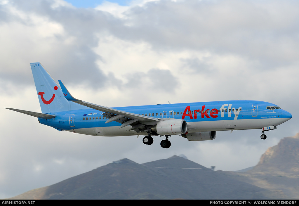 Aircraft Photo of PH-TFA | Boeing 737-8K5 | ArkeFly | AirHistory.net #538388