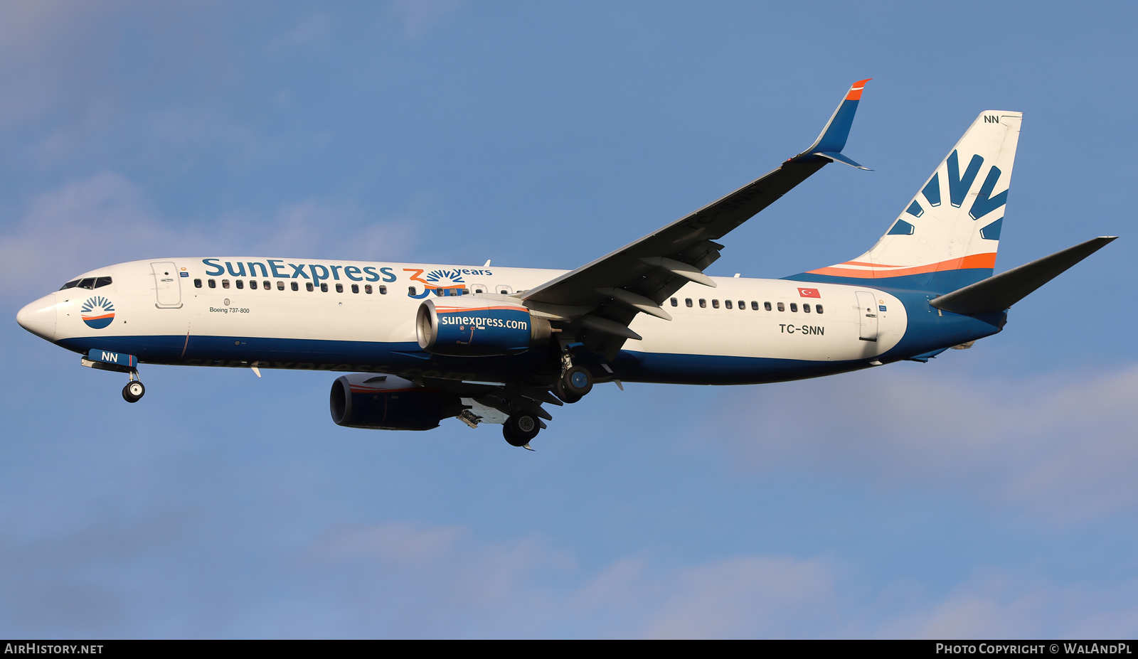 Aircraft Photo of TC-SNN | Boeing 737-8HC | SunExpress | AirHistory.net #538391