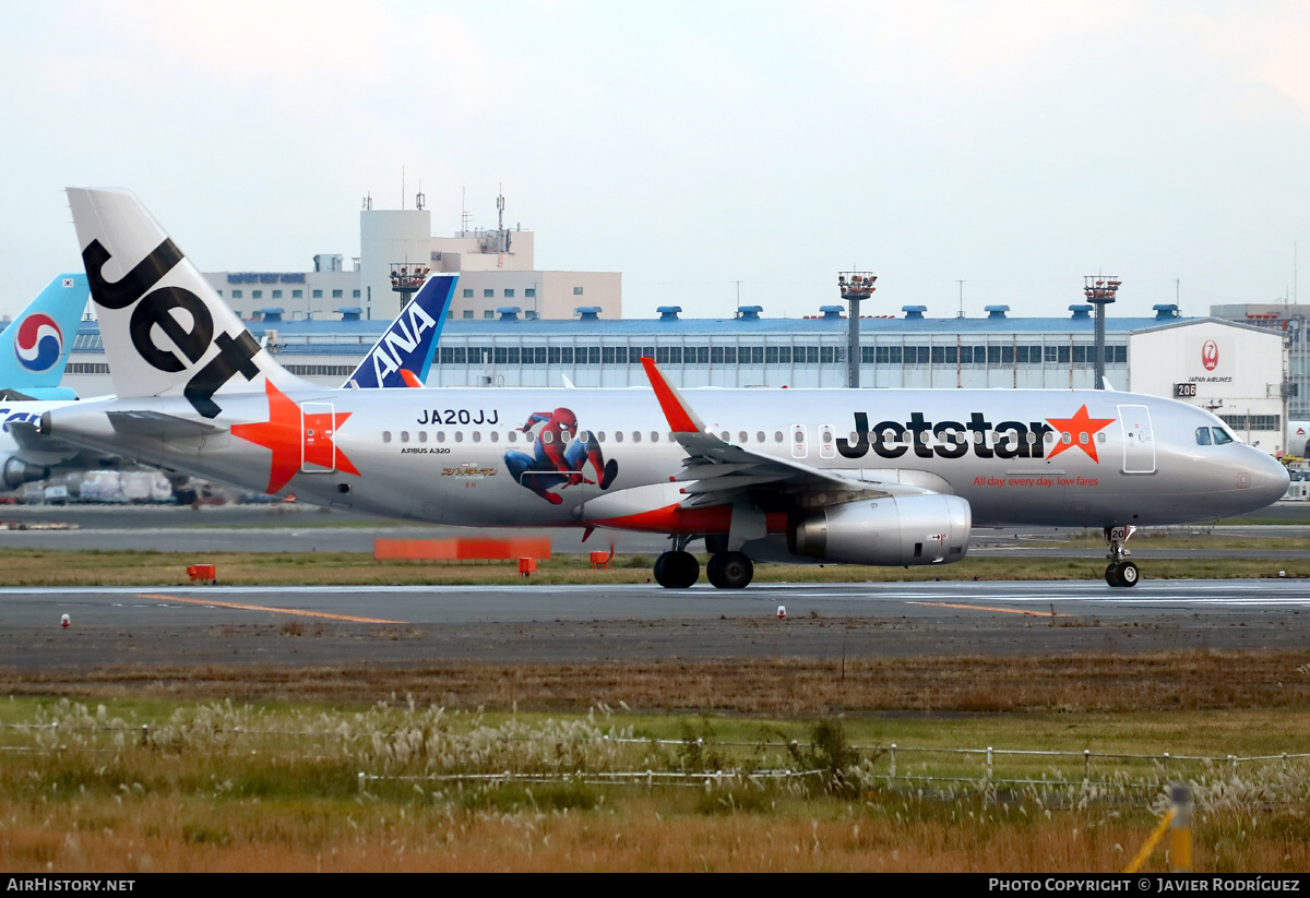 Aircraft Photo of JA20JJ | Airbus A320-232 | Jetstar Airways | AirHistory.net #538412