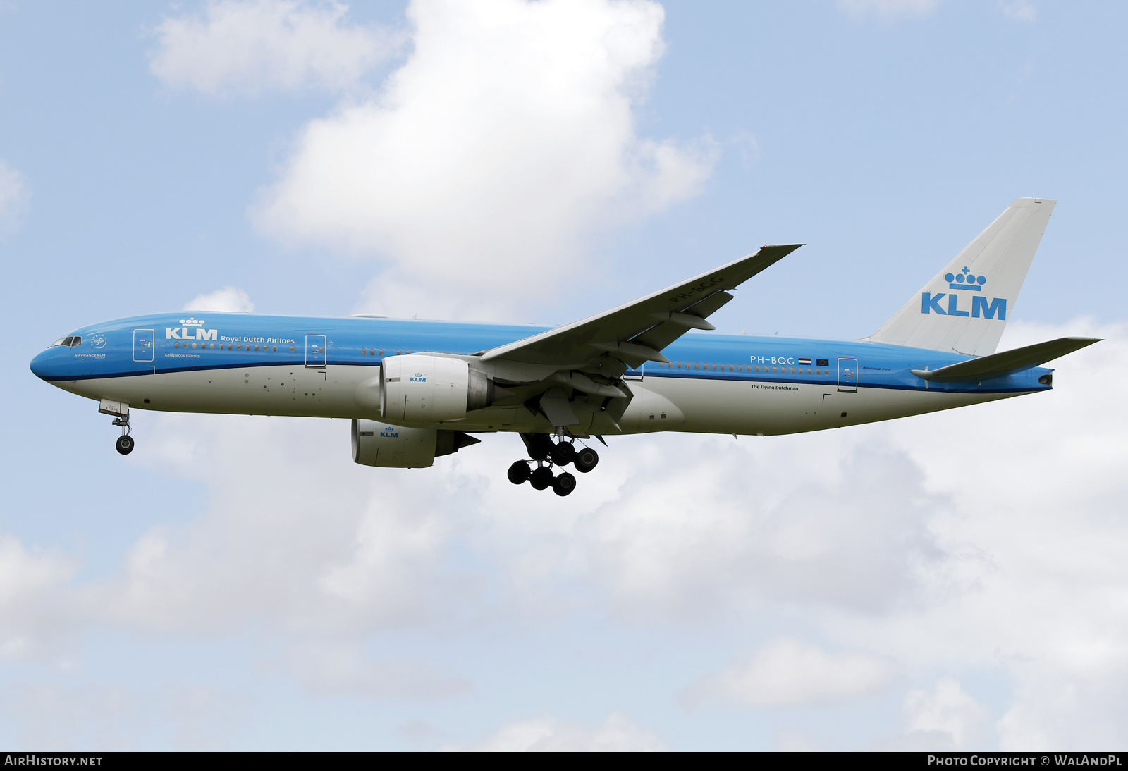 Aircraft Photo of PH-BQG | Boeing 777-206/ER | KLM - Royal Dutch Airlines | AirHistory.net #538428