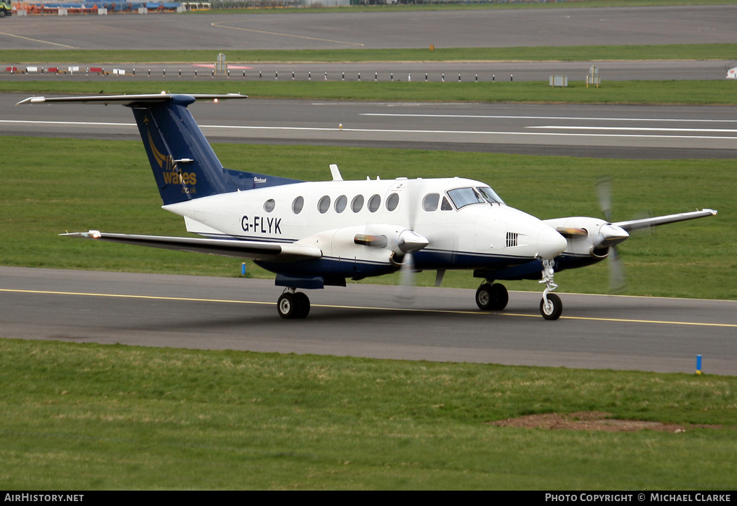 Aircraft Photo of G-FLYK | Beech B200 Super King Air | Fly Wales | AirHistory.net #538452