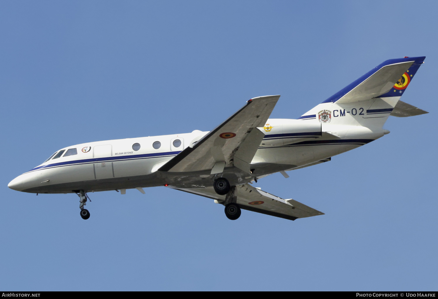 Aircraft Photo of CM-02 | Dassault Falcon 20E-5 | Belgium - Air Force | AirHistory.net #538466