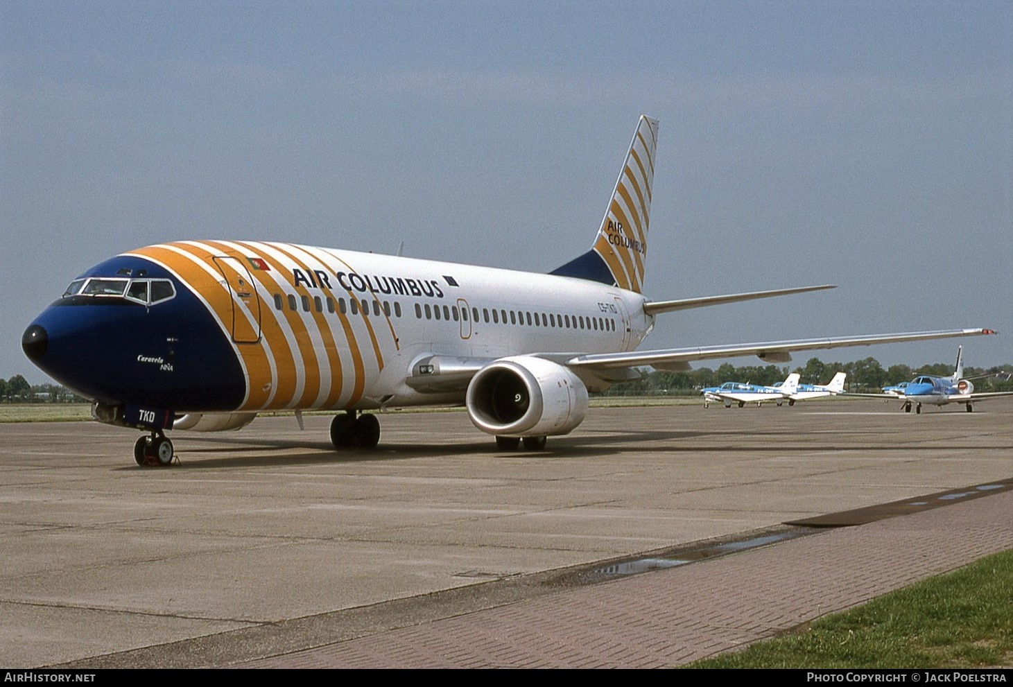 Aircraft Photo of CS-TKD | Boeing 737-33A | Air Columbus | AirHistory.net #538472