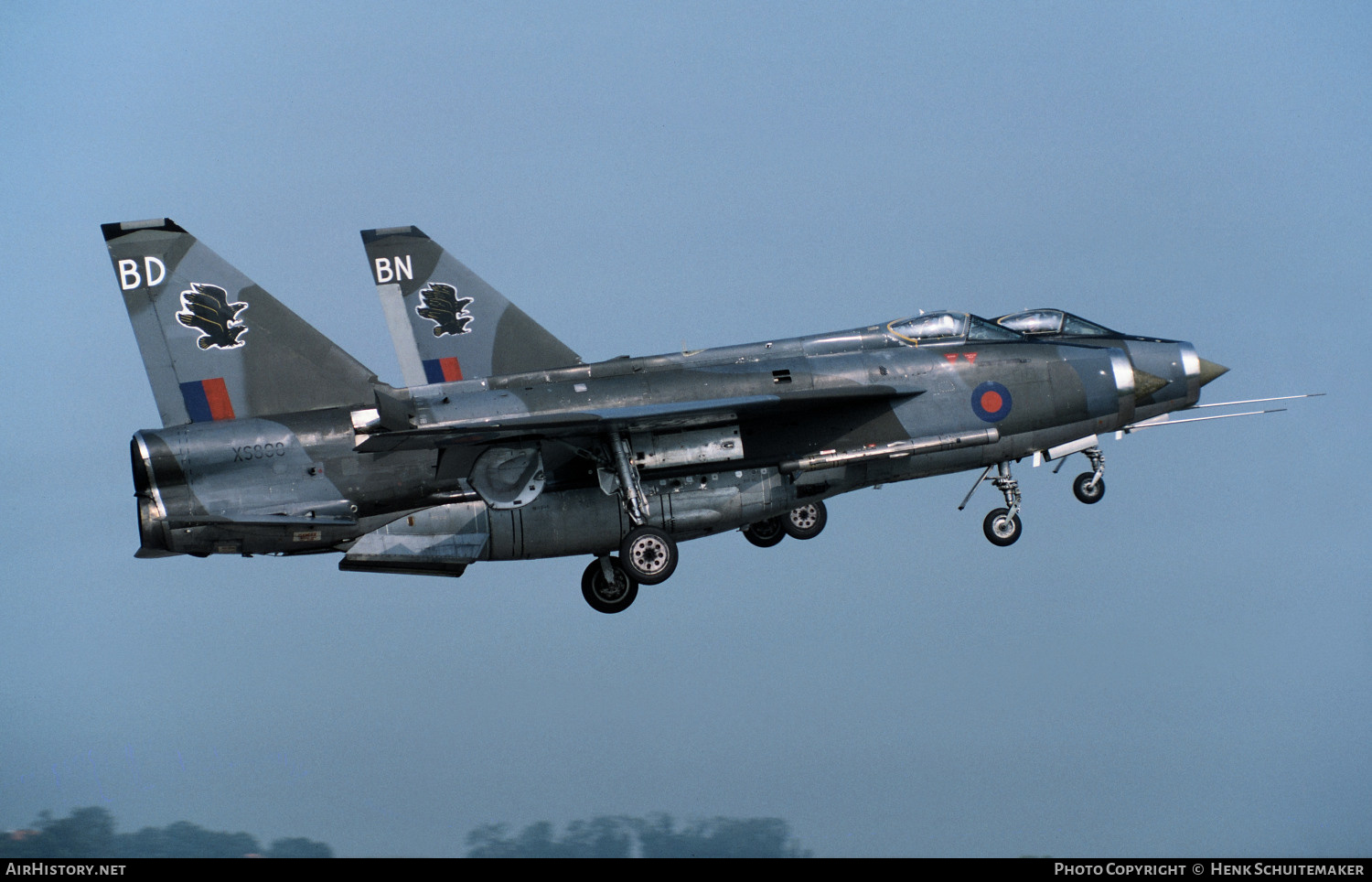 Aircraft Photo of XS898 | English Electric Lightning F6 | UK - Air Force | AirHistory.net #538474