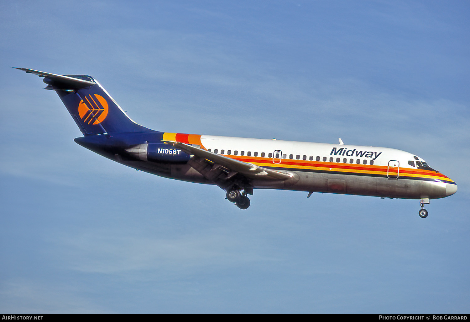 Aircraft Photo of N1056T | Douglas DC-9-14 | Midway Airlines | AirHistory.net #538490