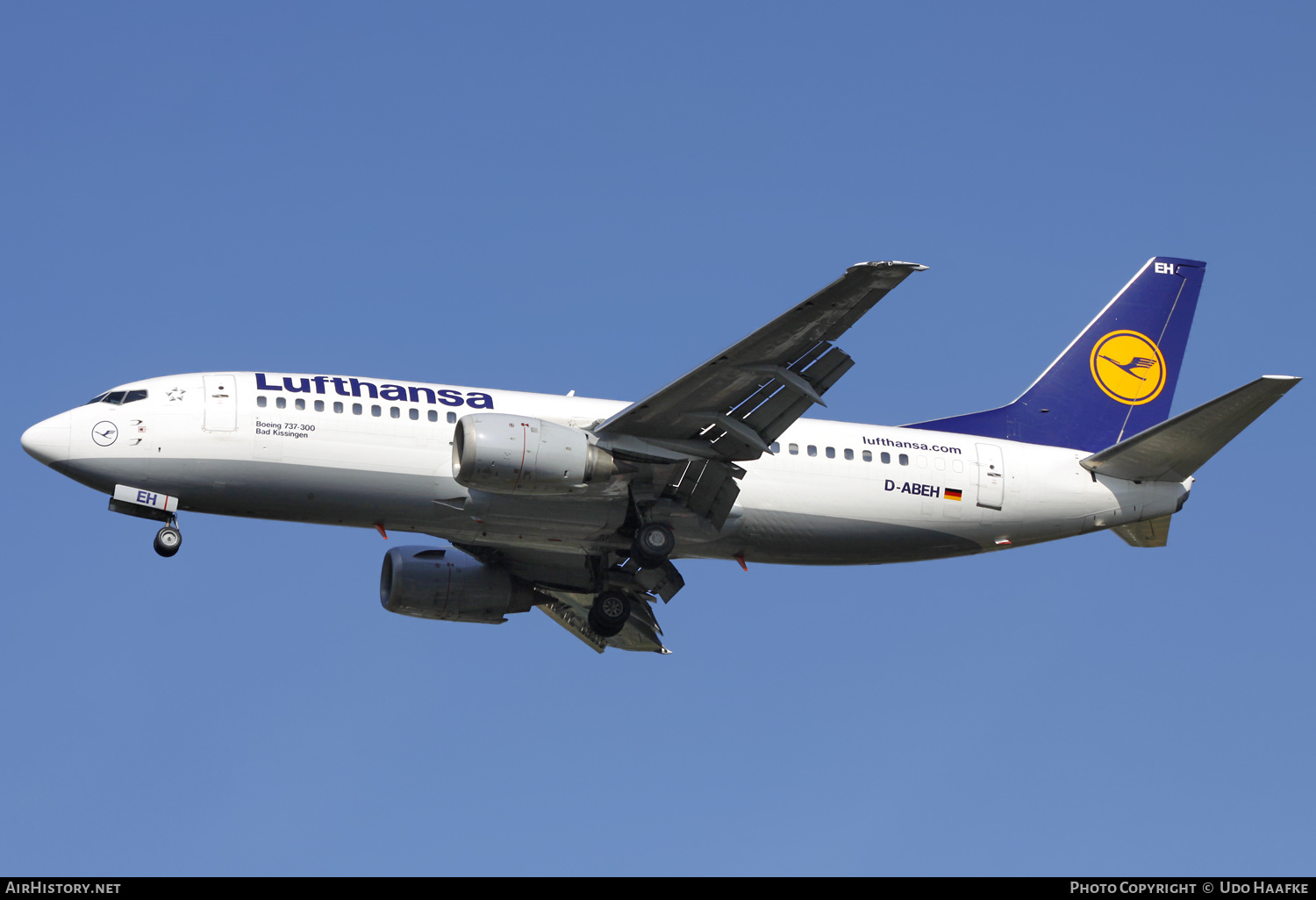 Aircraft Photo of D-ABEH | Boeing 737-330 | Lufthansa | AirHistory.net #538498