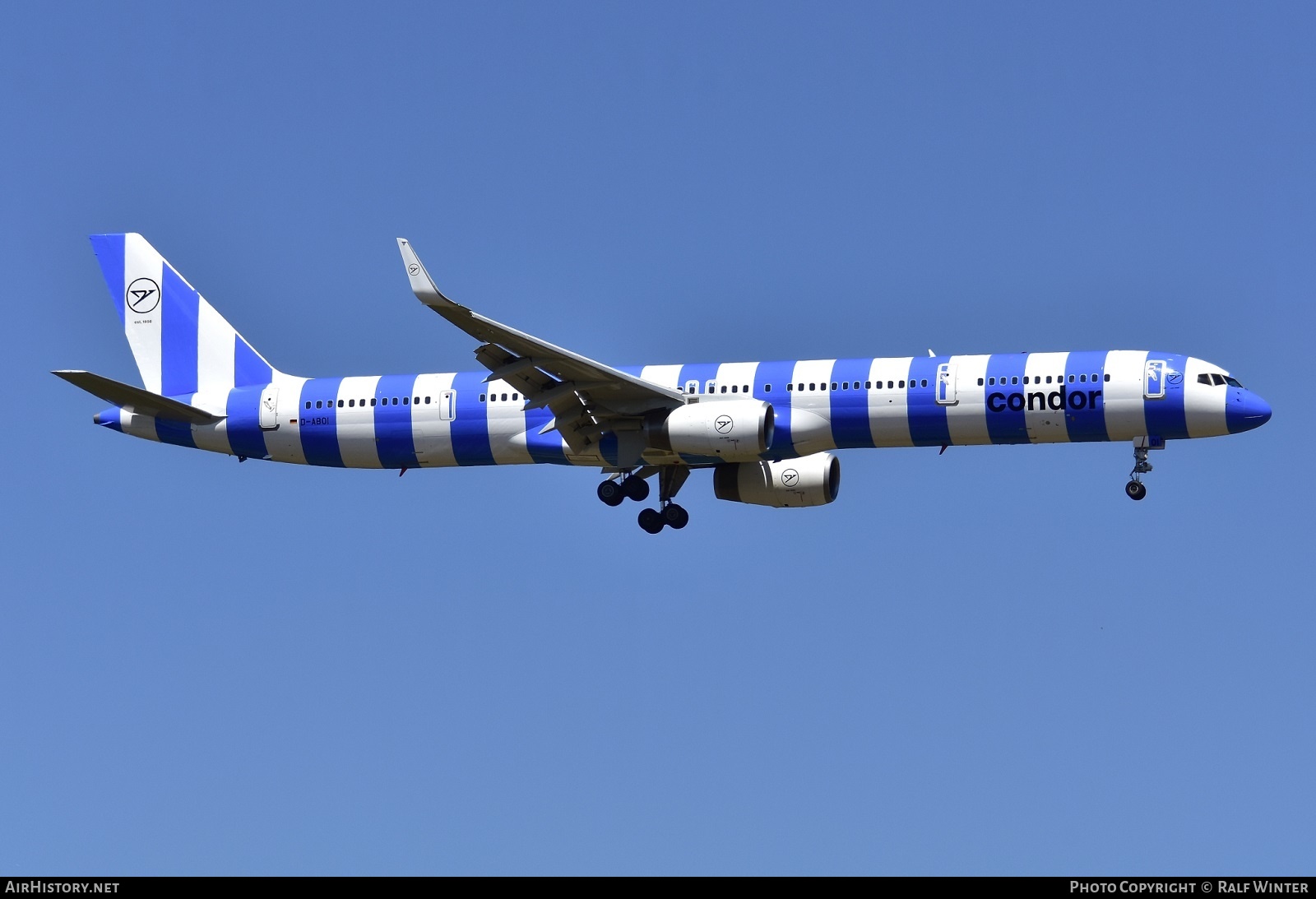 Aircraft Photo of D-ABOI | Boeing 757-330 | Condor Flugdienst | AirHistory.net #538499